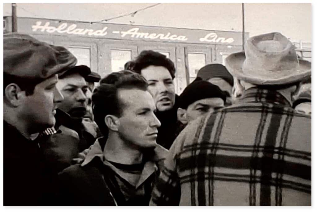 From the 1954 classic film “On the Waterfront”