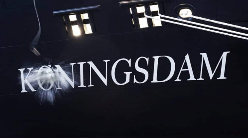 Koningsdam christening