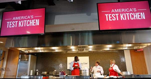 Today's announcement featured a cooking show featuring shu mai.