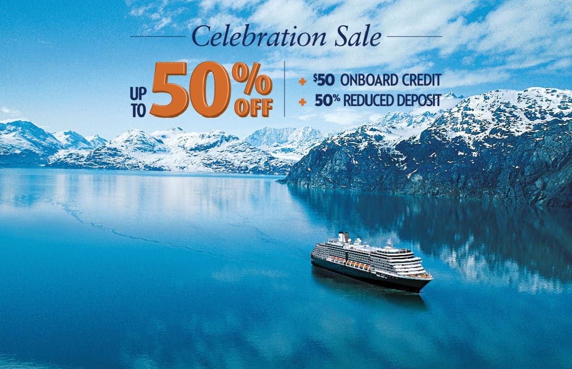 Post: ‘Celebration Sale’ Offers Up to 50% off Fares, Onboard Spending Credit and Reduced Deposits
