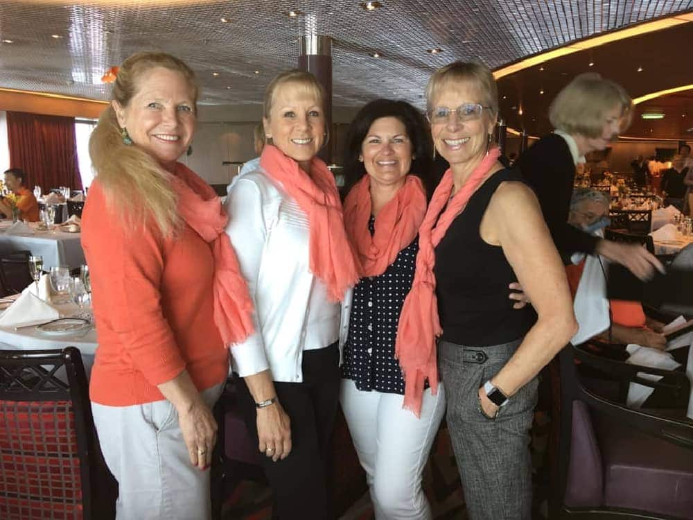 Four stylish and chic guests, sent in by Deb. 