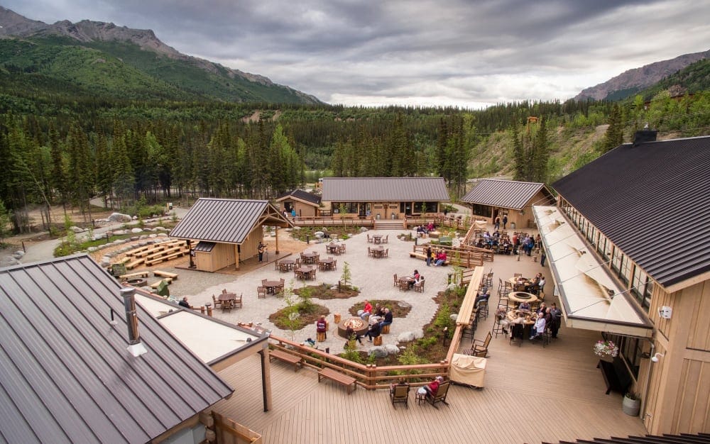 Denali Square at the McKinley Chalet Resort is the ideal basecamp for the Denali experience. 