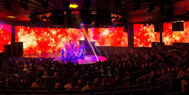 Koningsdam's World Stage.
