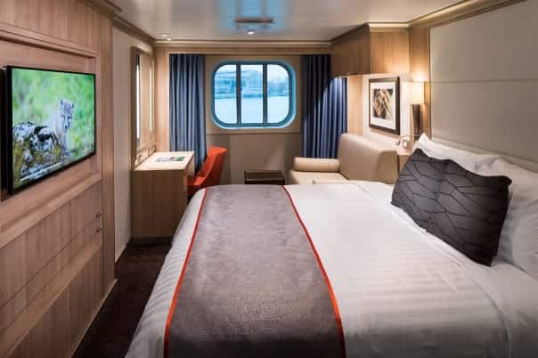 An Ocean-View Stateroom. 