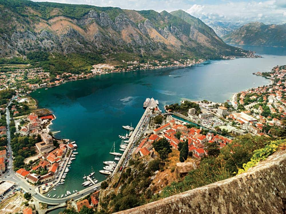 Guests will visit Kotor on select cruises. 