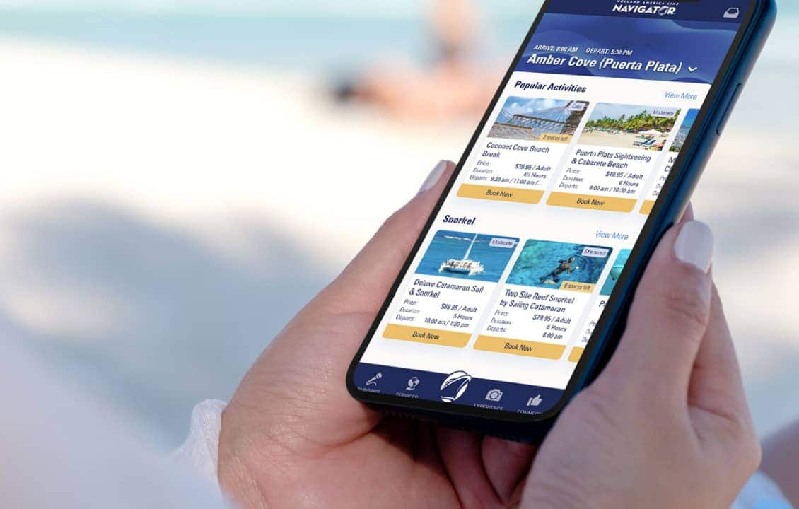 Post: Holland America Line Updates ‘Navigator’ Mobile Device App