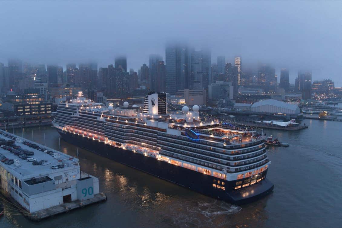 Post: Rotterdam Arrives at New York City on Historic Maiden Call