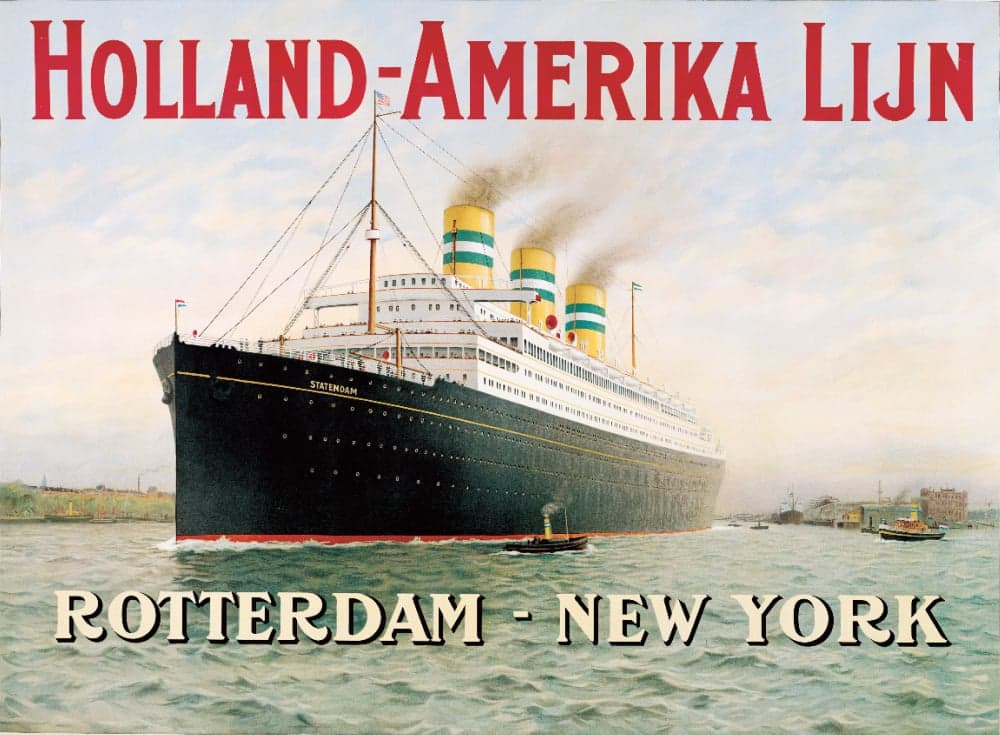 Rotterdam historical poster