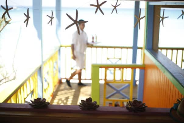 Relax in a private Cabana at Half Moon Cay. 