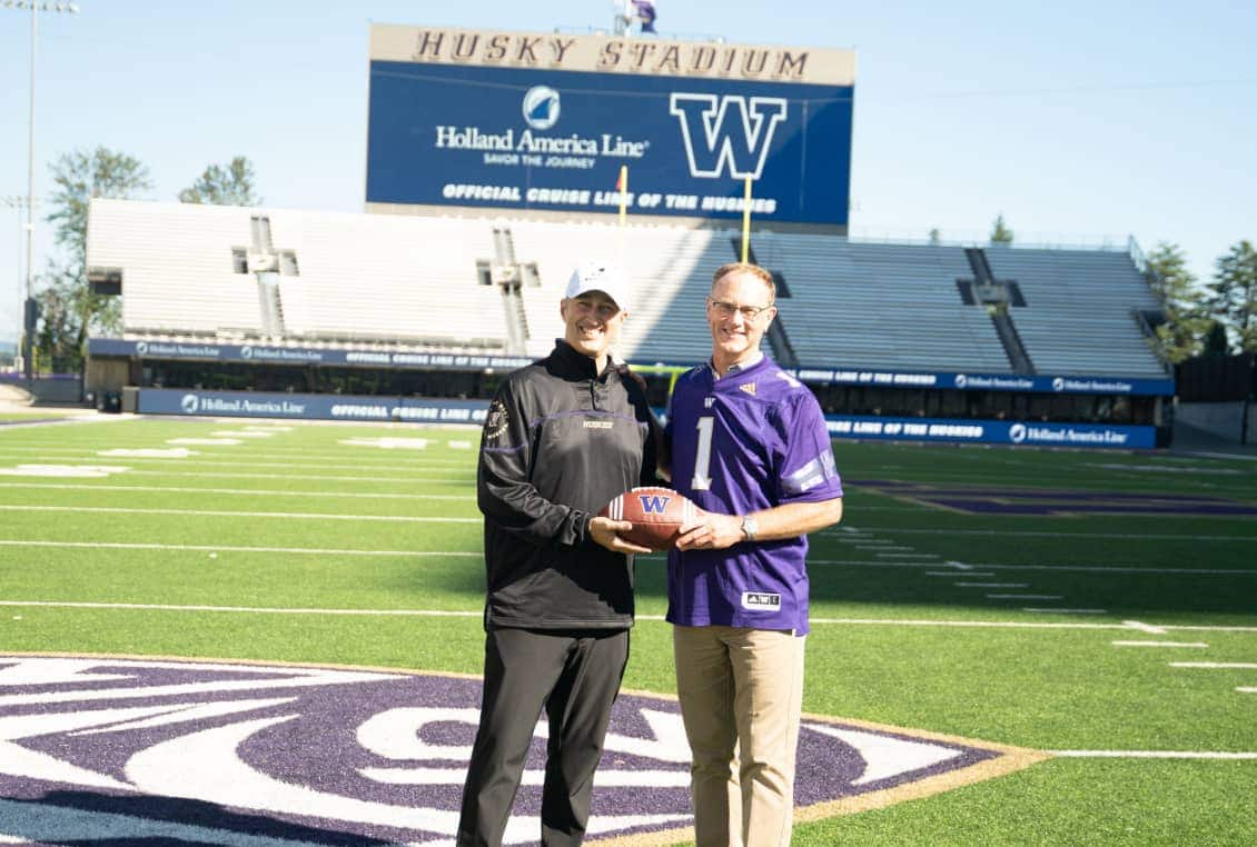 Post: Holland America Line is the Official Cruise Line of Washington Athletics
