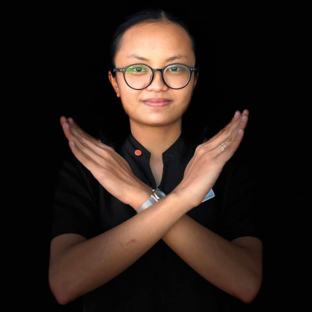 female crew member