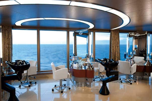 Take in the view of the open ocean while you get a blowout! 
