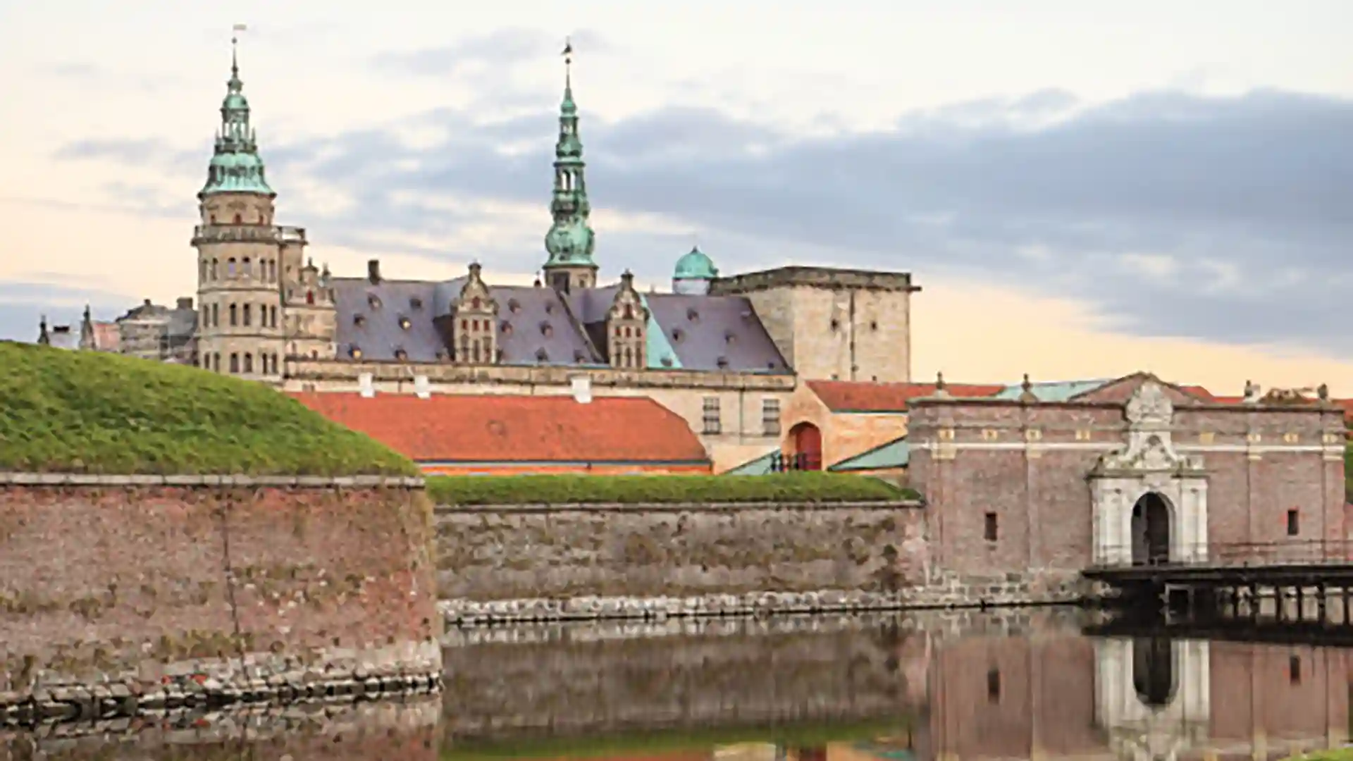Kronborg Castle in Denmark View of Denmark's Kronborg Castle, a UNESCO World Heritage Site.