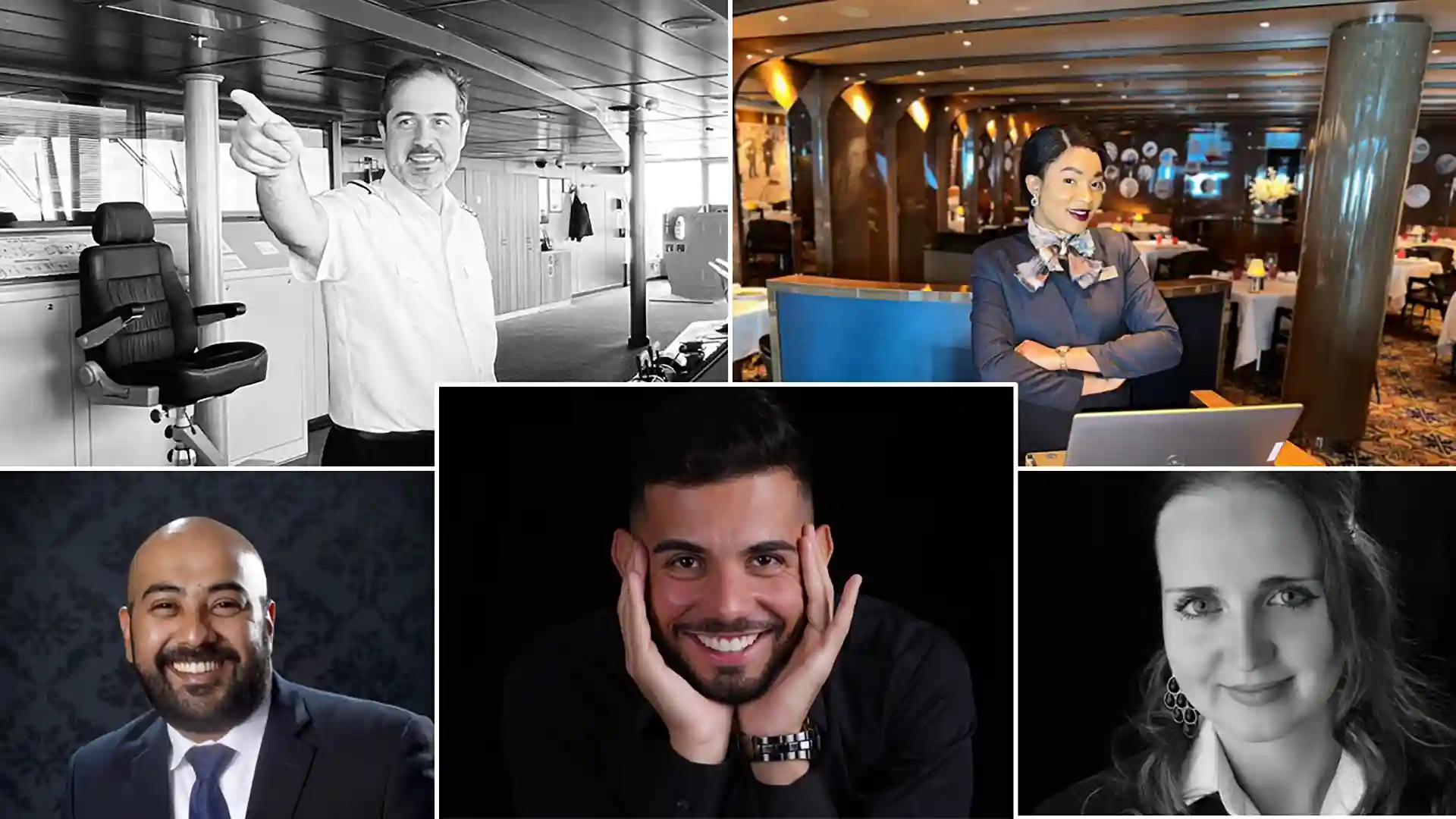 Celebrating Day of the Seafarer Portraits of Holland America Line crew in celebration of Day of the Seafarer.