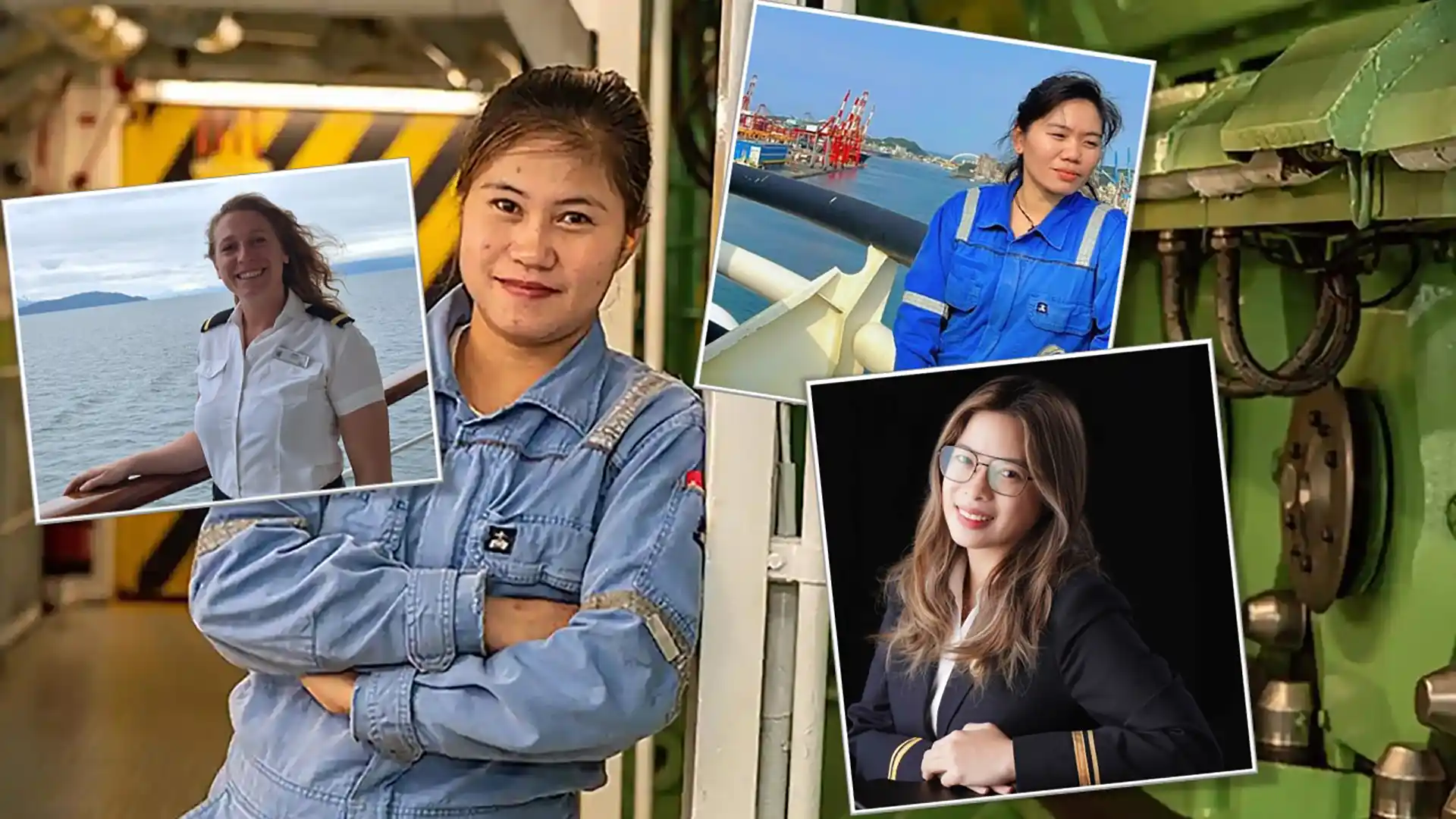 International Women in Engineering Day Portraits of engineers onboard Holland America Line ships in celebration of International Women in Engineering Day.