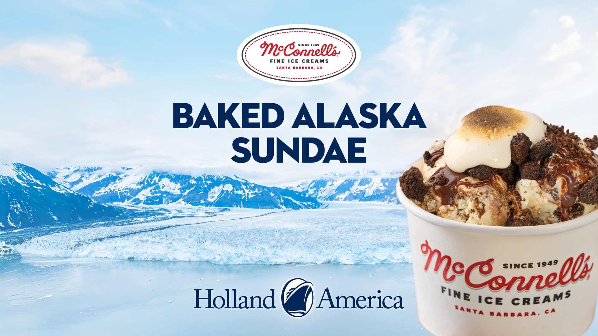 Post: A Sweet Taste of Alaska: Holland America Partners with McConnell’s Fine Ice Creams