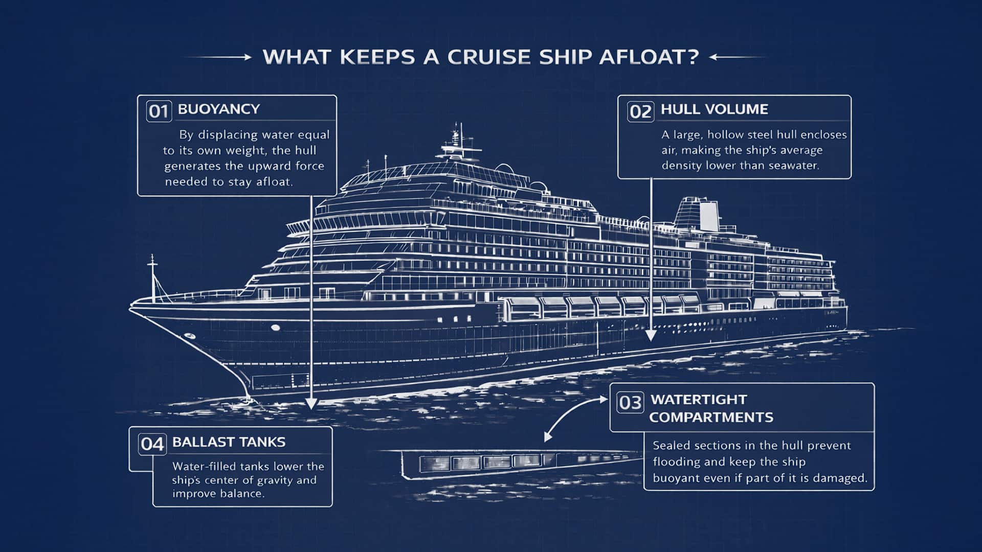 Cruise Ship Secrets: The Science of Staying Afloat