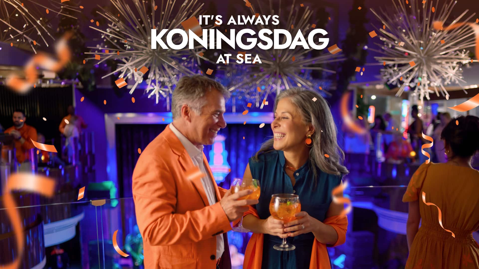 Celebrate Koningsdag at Sea with Holland America