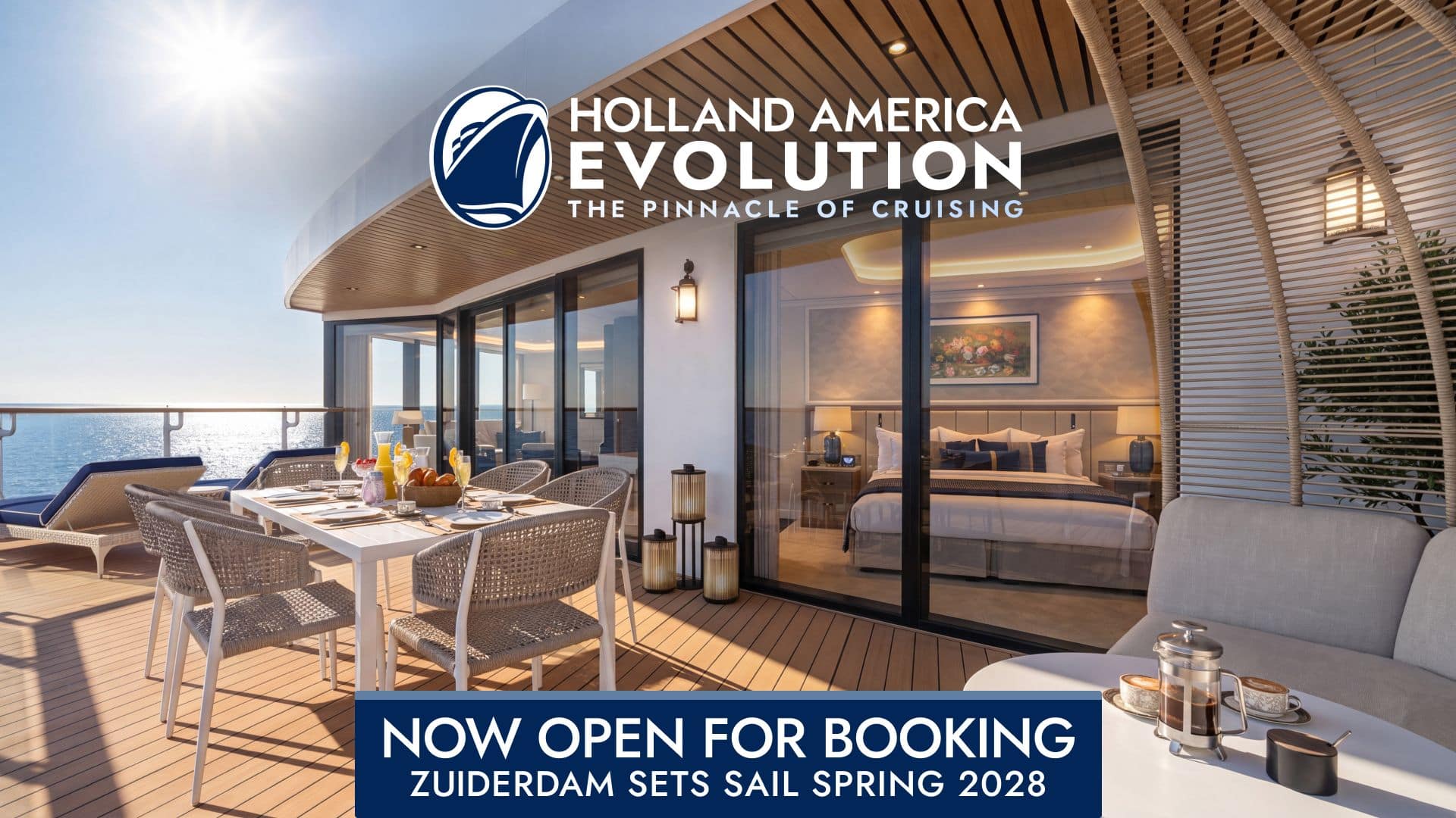 Post: Our Next Evolution: Zuiderdam Opens for Booking July 30