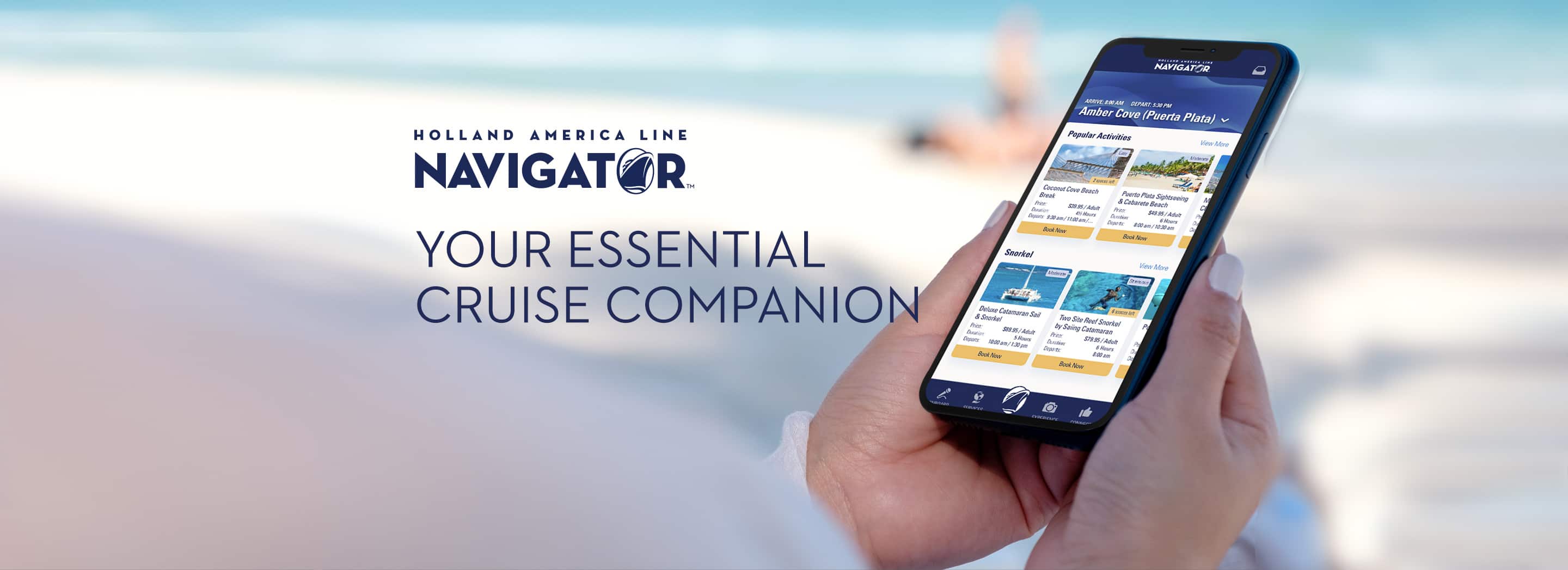 Holland America Line Navigator App Download the App