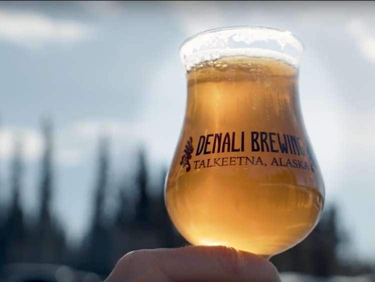 Beer from Alaska-based brewery Denali Brewing