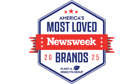 Award presented to Holland America by Newsweek for America's Most Loved Brands, 2025