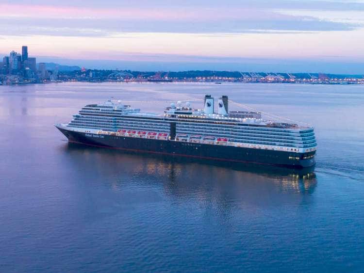 Holland America cruise ship Eurodam cruises from Seattle to Alaska