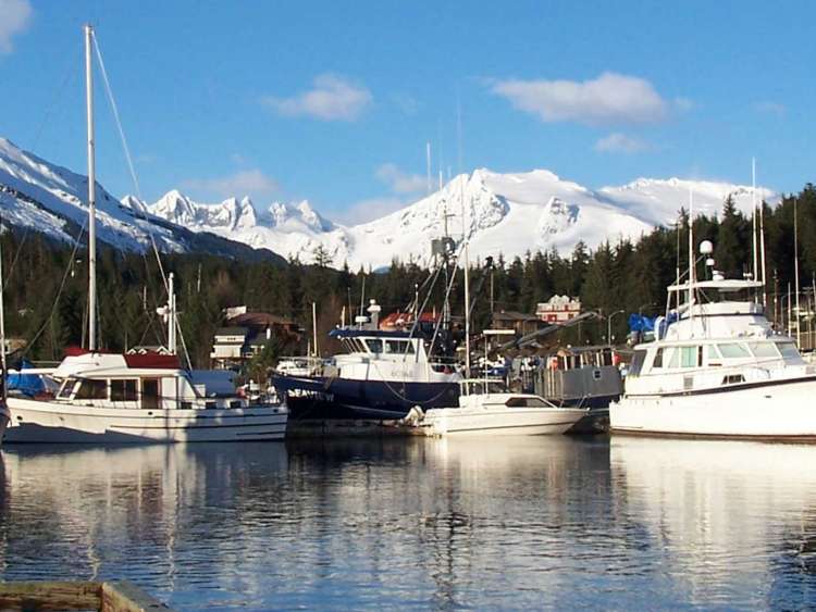 harbor in Juneau, Alaska