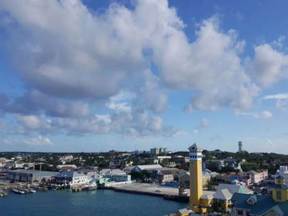 View of a small Nassau harbor