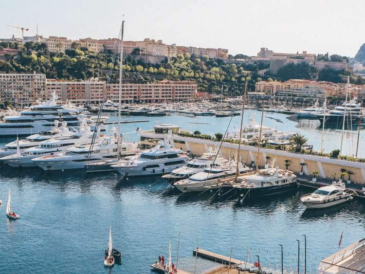 A view of Port Monte Carlo in Monaco