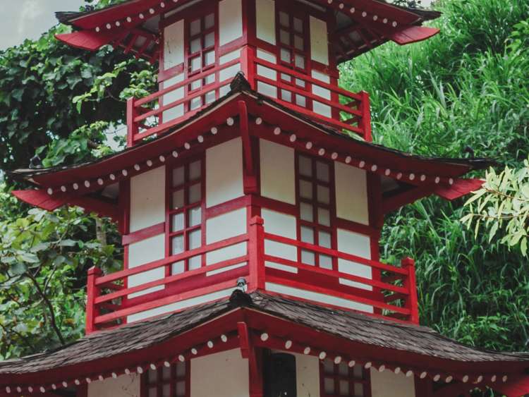 A templa house in Port Hososhima Miyazaki Japan