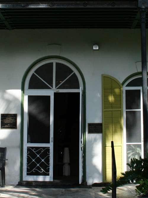 Picture of a historic building entrance take while on a Key West cruise