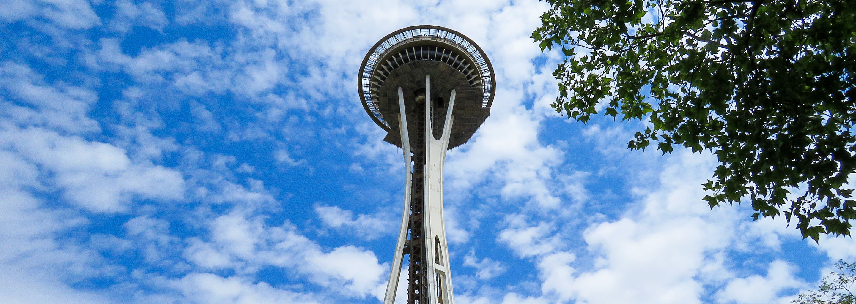 Space Needle seen on a Seattle cruise excursion.