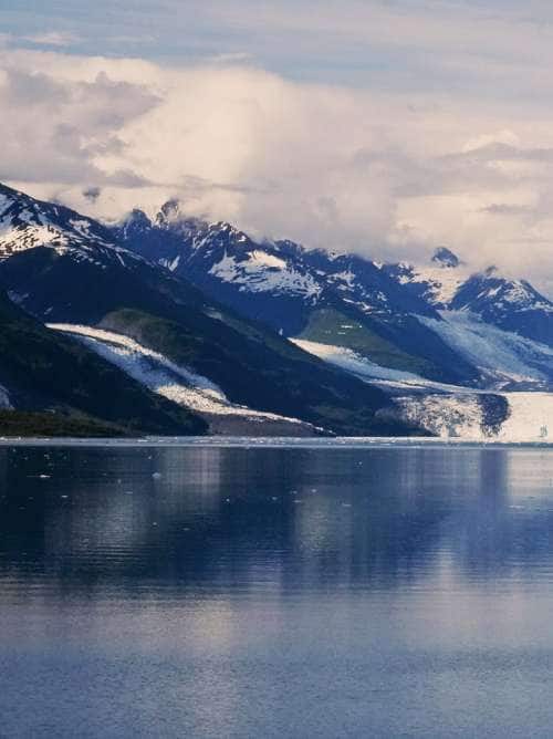 Mountains and water on a Whittier Alaska cruise