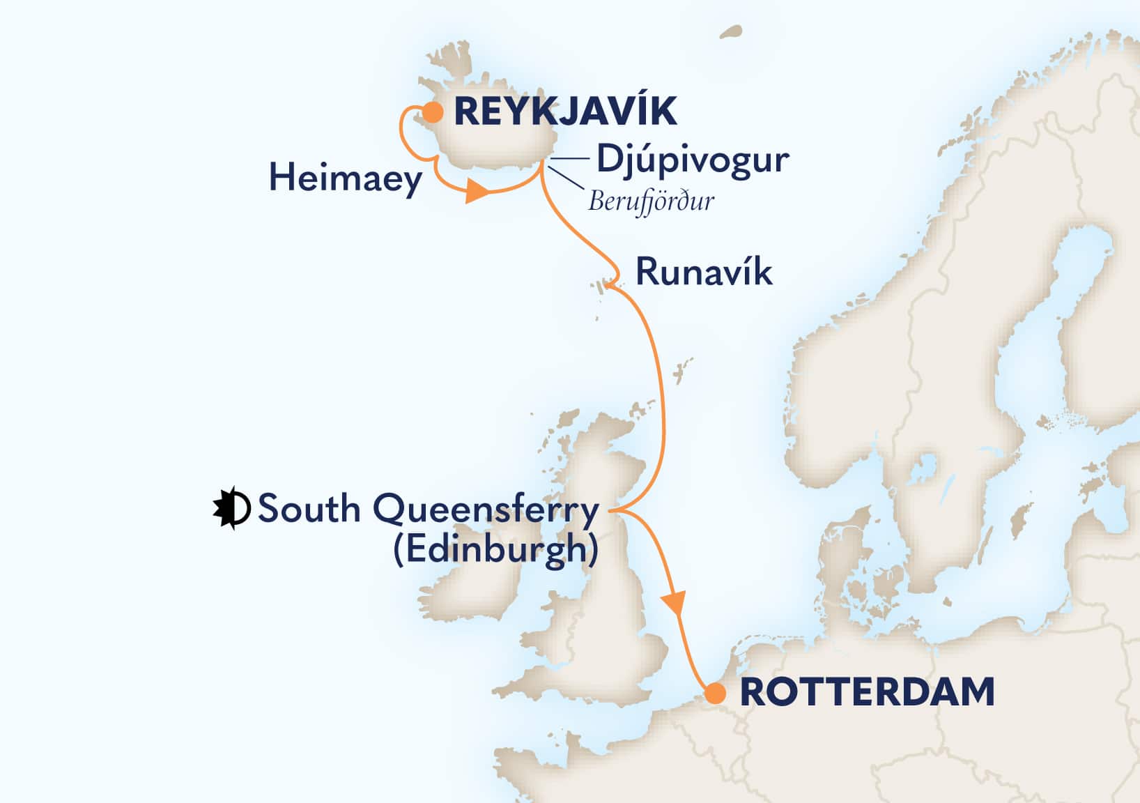 7-Day Viking Trails & Celtic Origins: Edinburgh Evening Stay