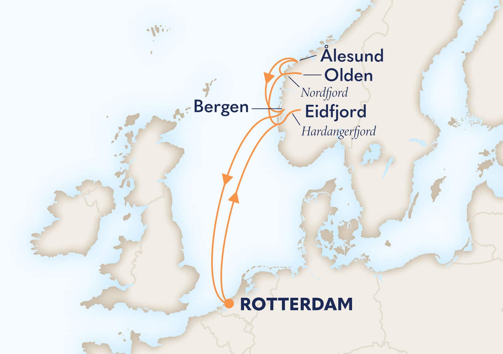 7-Day Norwegian Fjords & Nordfjord