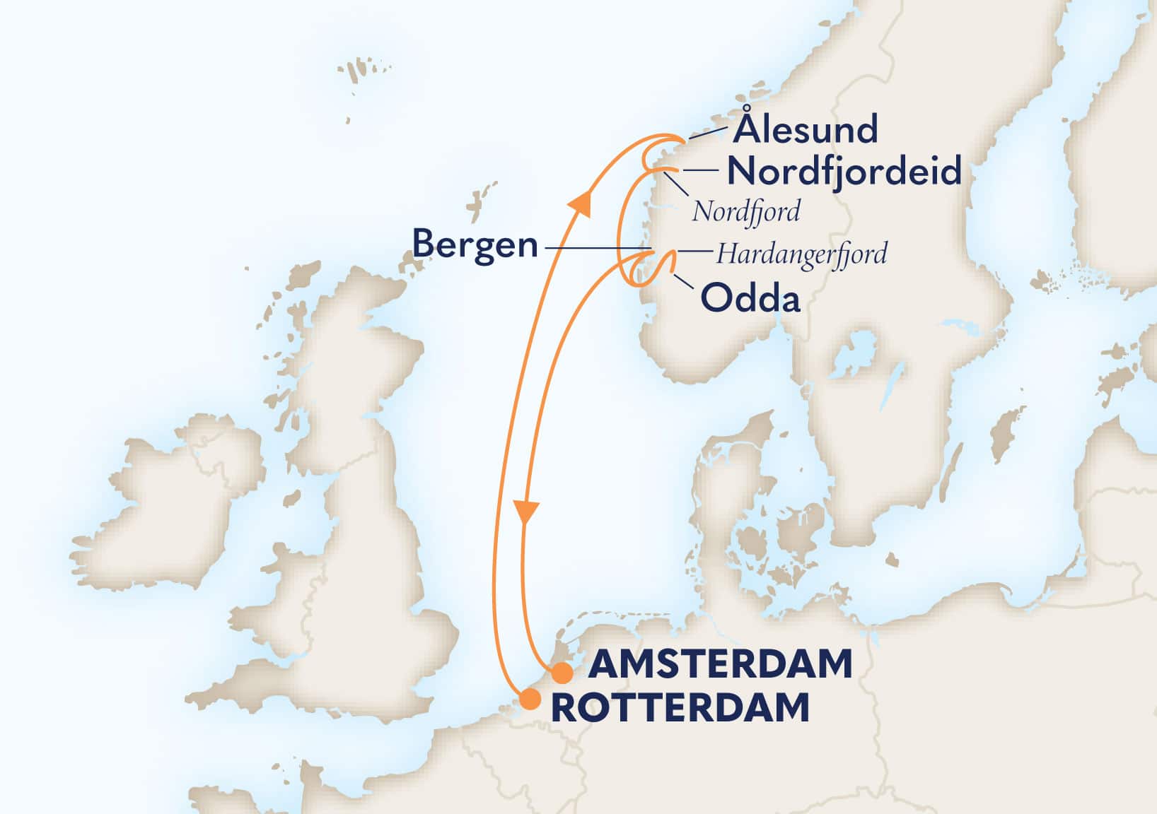 7-Day Norwegian Fjords With Nordfjord