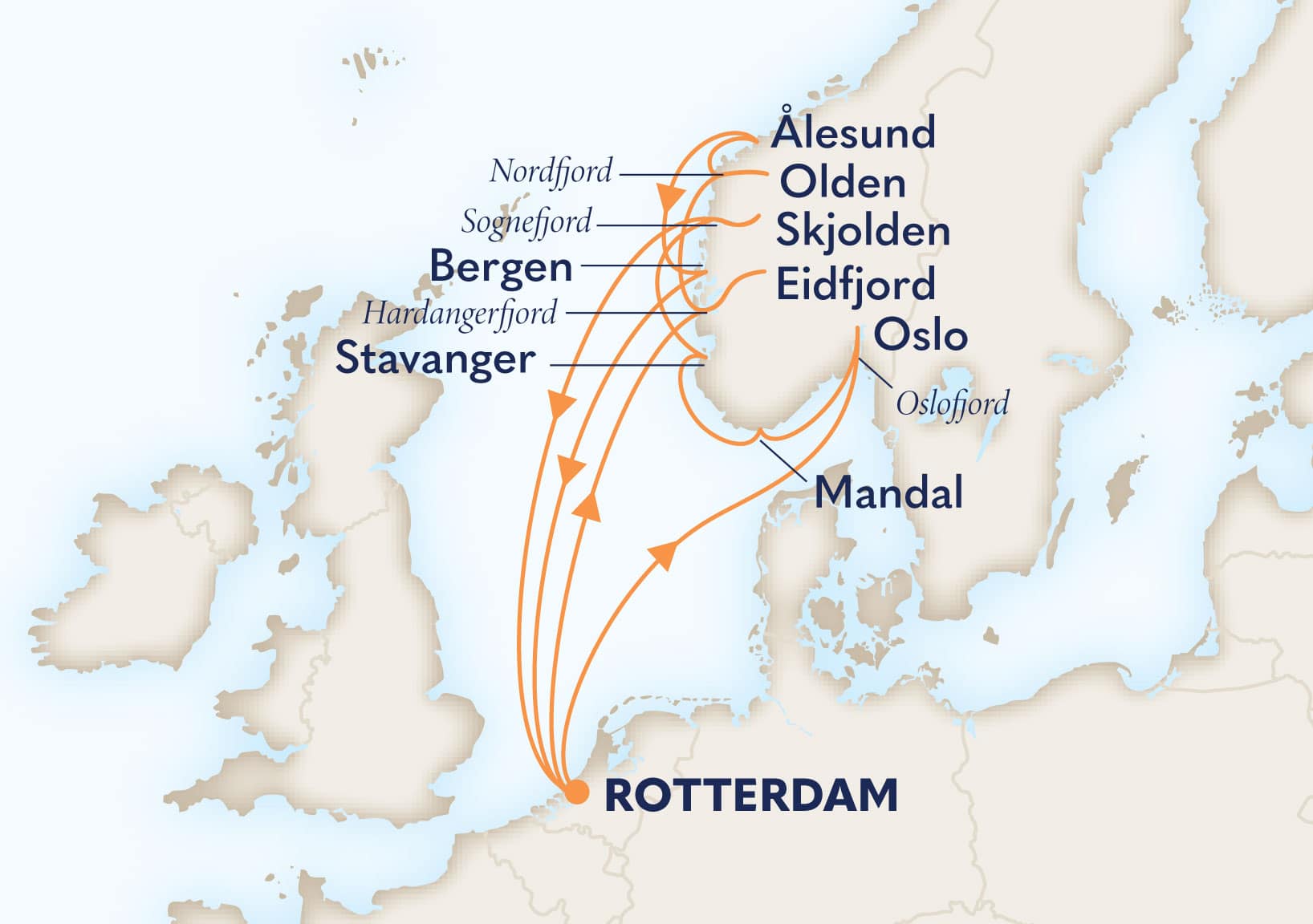 14-Day Norwegian Fjords & Nordfjord