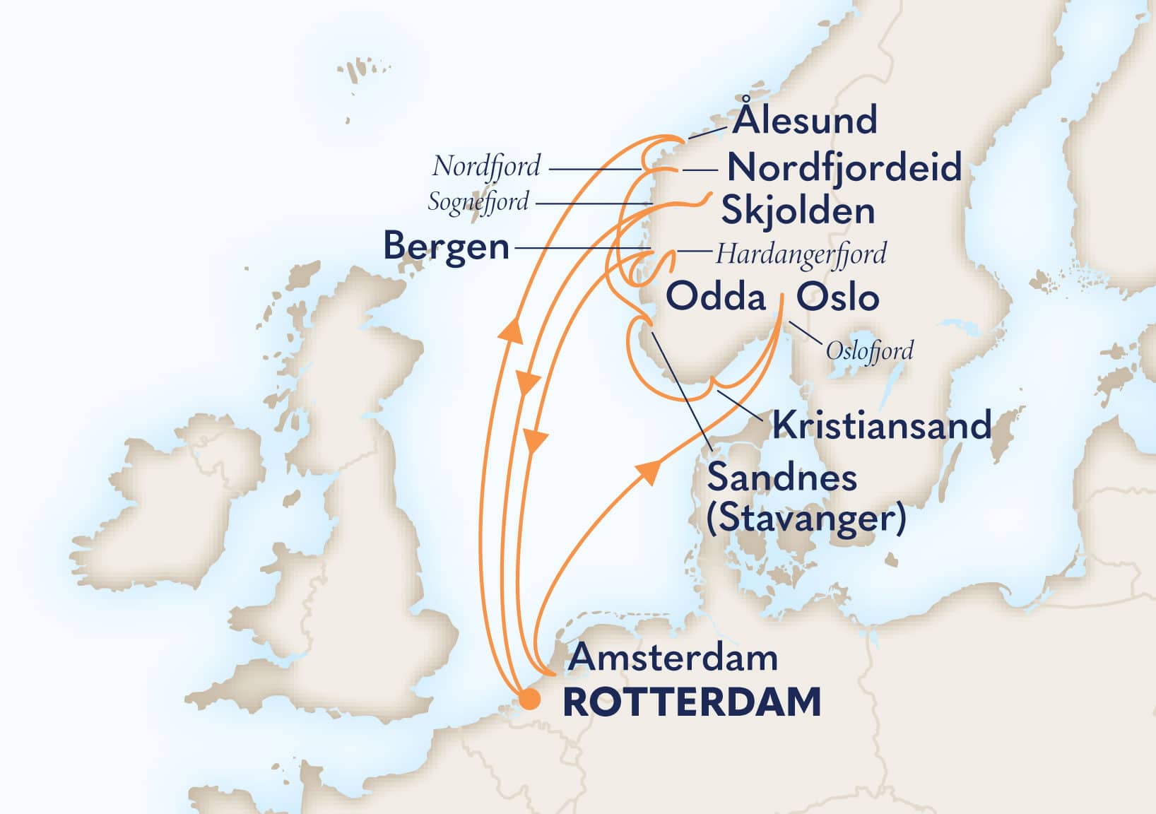 14-Day Norwegian Fjords & Sognefjord