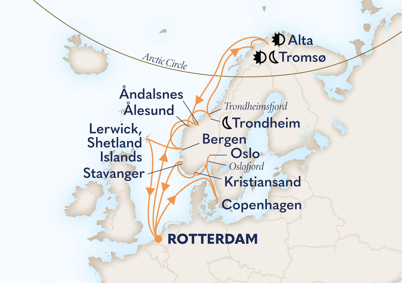 21-Day Norway Fjords & Northern Lights