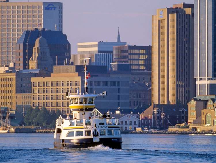 A picture of the Metro Transit ferryboat in Halifax, Nova Scotia, Canada while on a Canada cruise