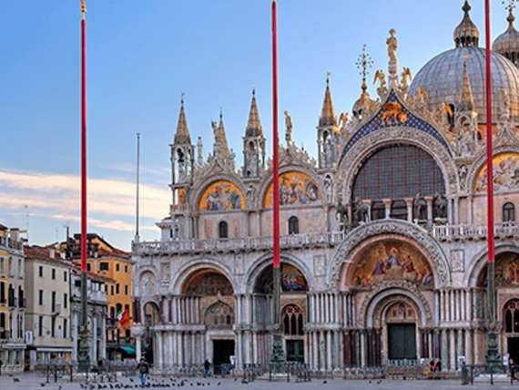 St. Marks' Basilica in Venice, Italy