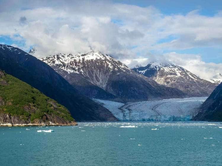 Glaciers seen cruising up Alaska's Inside Passage