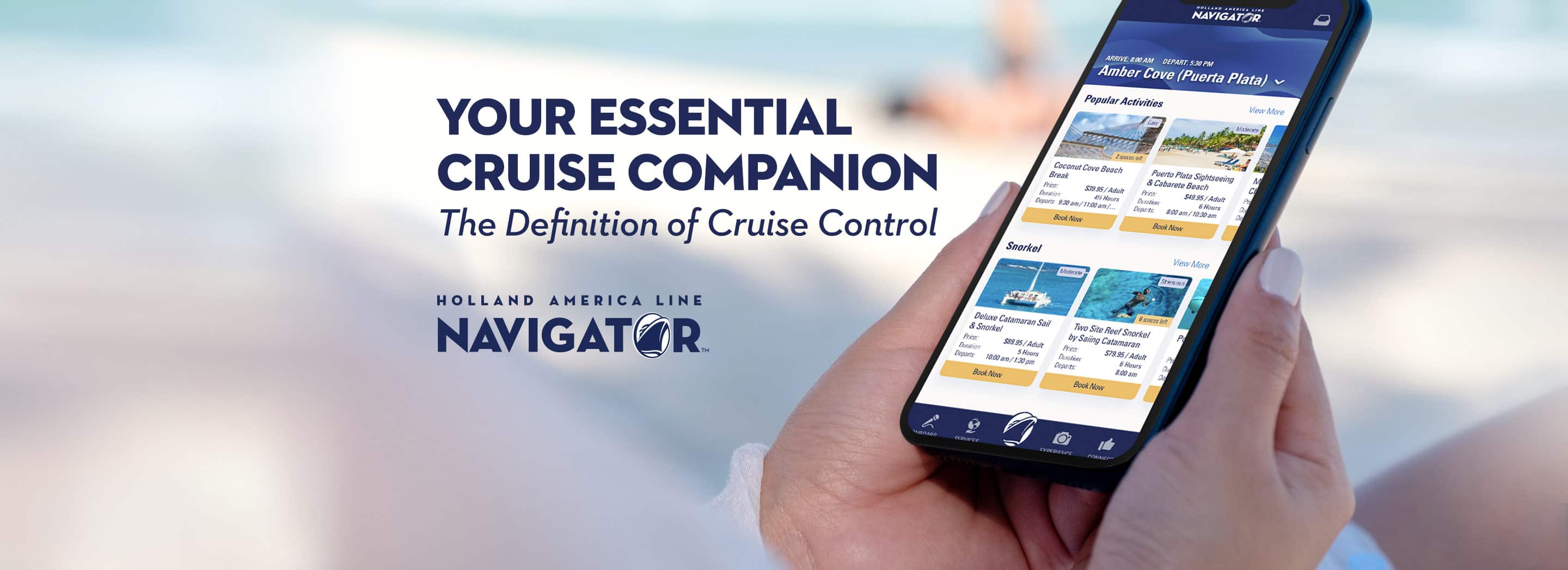 Holland America Line Navigator App Download the App