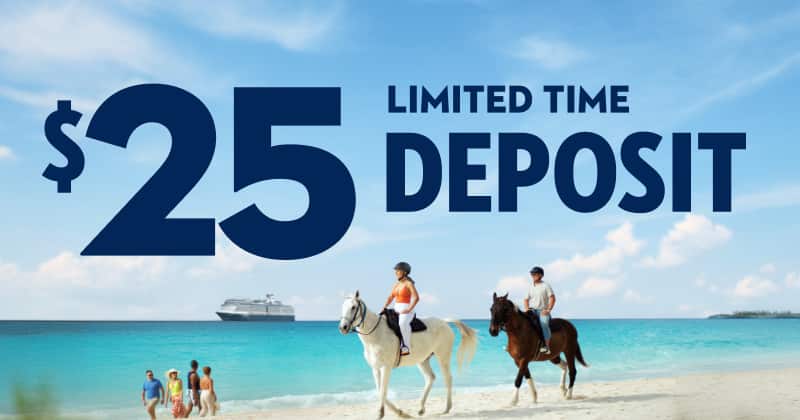 $25 Limited Time Deposit