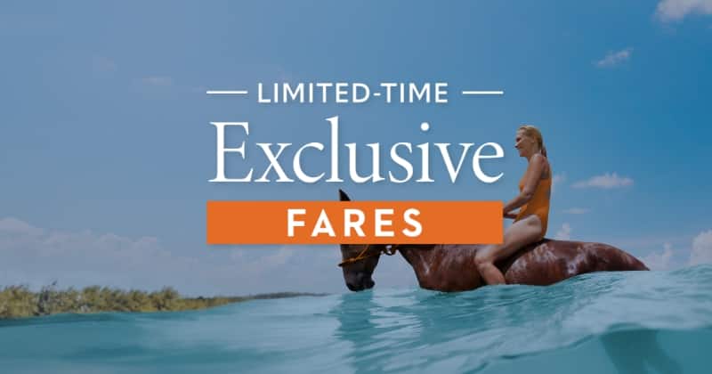 Limited Time Exclusive Fares
