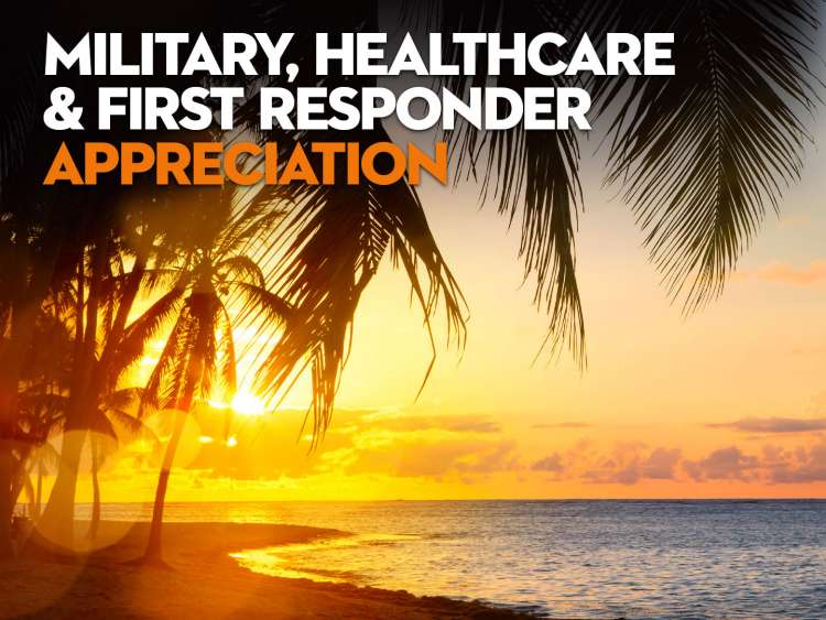 Tropical Island - Military, Healthcare & First Responder Appreciation