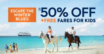 Escape the Winter Blues and save on cruises to the Caribbean and Mexico