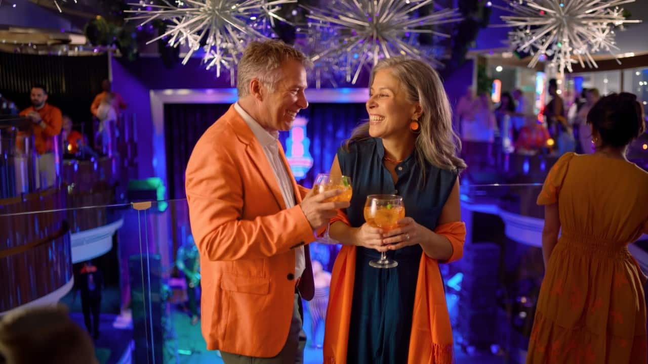 Orange Party at Sea | Holland America Line