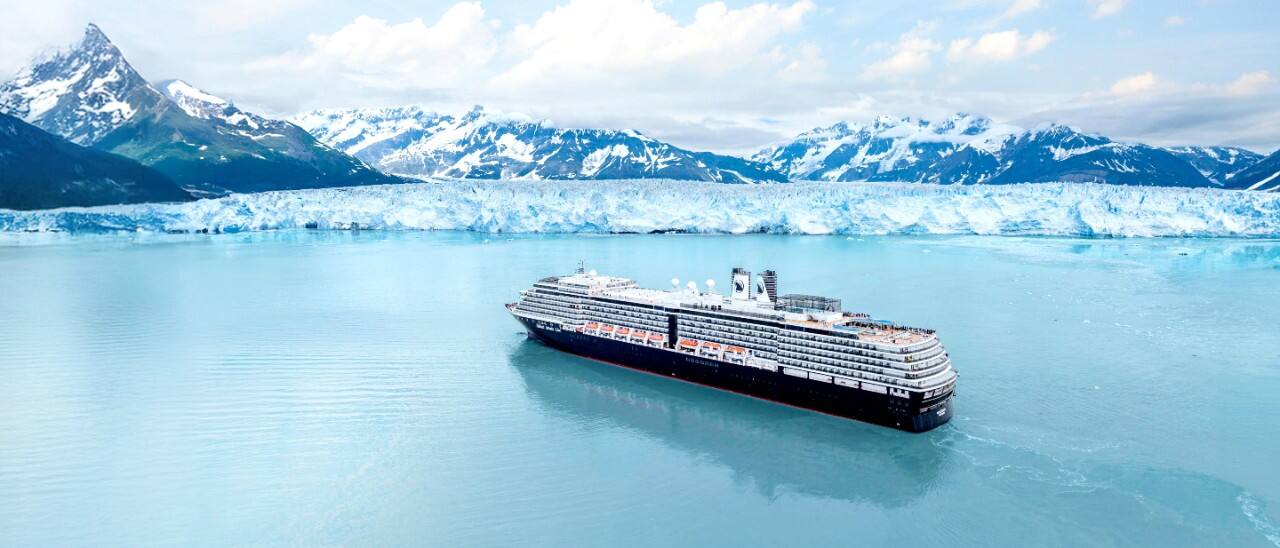 Cruise Ship at Hubbard Glacier
